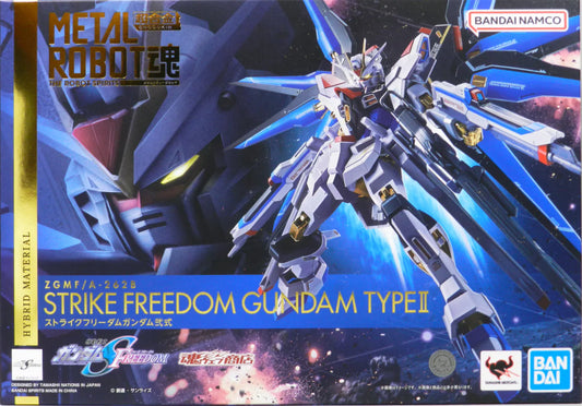 BANDAI Tamashii STRIKE FREEDOM GUNDAM TYPEⅡ "GUNDAM SEED FREEDOM", TAMASHII NATIONS METAL ROBOT SPIRITS