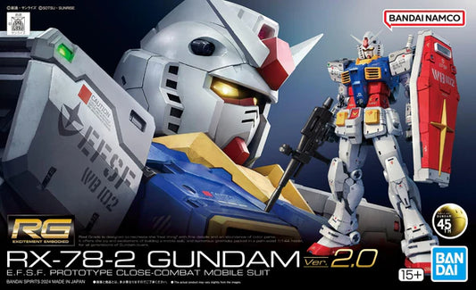 RG - Bandai - RX-78-2 Gundam Ver.2.0
