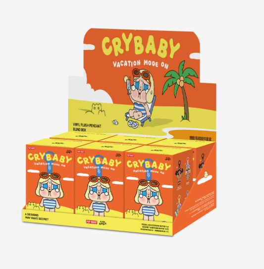 POP MART CRYBABY Vacation Mode On Series-盲盒/明盒