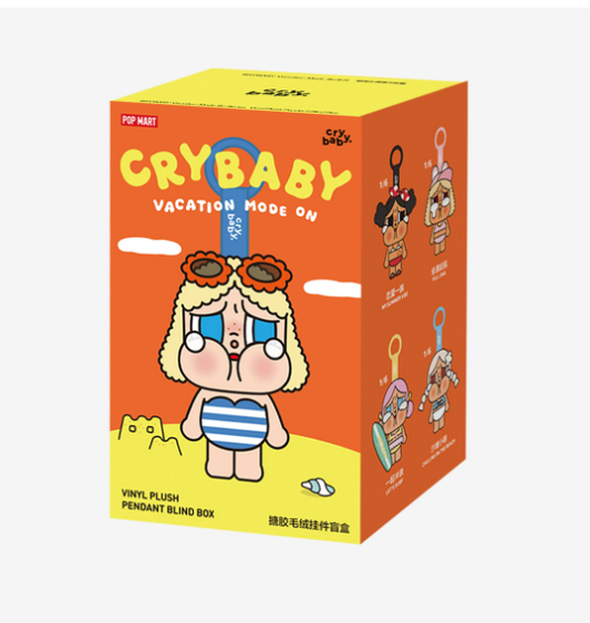 POP MART CRYBABY Vacation Mode On Series-盲盒/明盒