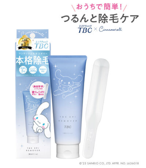 Japanese TBC X cinnamoroll joint limited edition hair