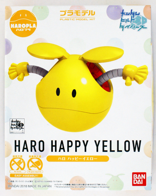 Bandai Haro Pla Gundam 06 Haro Happy Yellow Plastic Model Kit