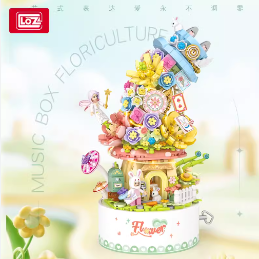 LOZ Wonderful Flower Journey Music Box
