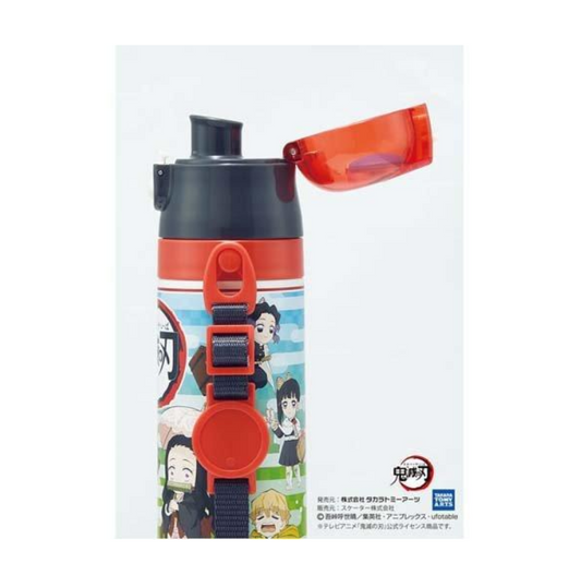 Japanese SKATER children's direct drinking stainless steel bottle stainless steel bottle SDC4 Demon Slayer-470ml