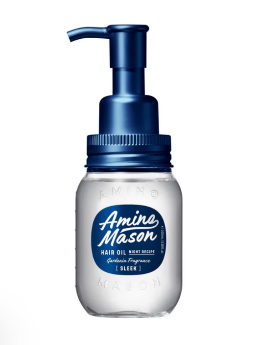Japan AMINO MASON Smooth Hair Amino Acid Essence Hair Oil Night Formula 100ML