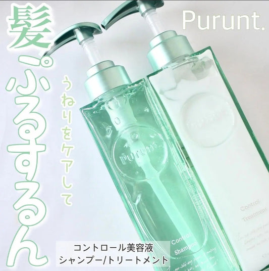 Japan Prunto Control Conditioning Scalp Moisture Balancing Essence Shampoo/Conditioner-360g