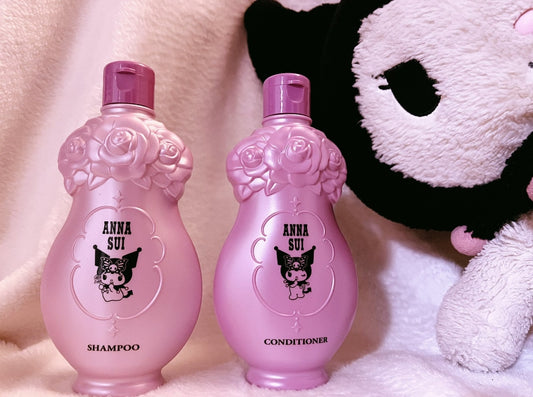Japan ANNA SUI Rose Shampoo Conditioner Limited Set-(Kulomi)