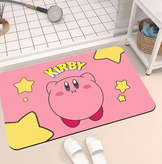 Kirby bathroom absorbent mat bathroom anti-slip mat carpet - random style