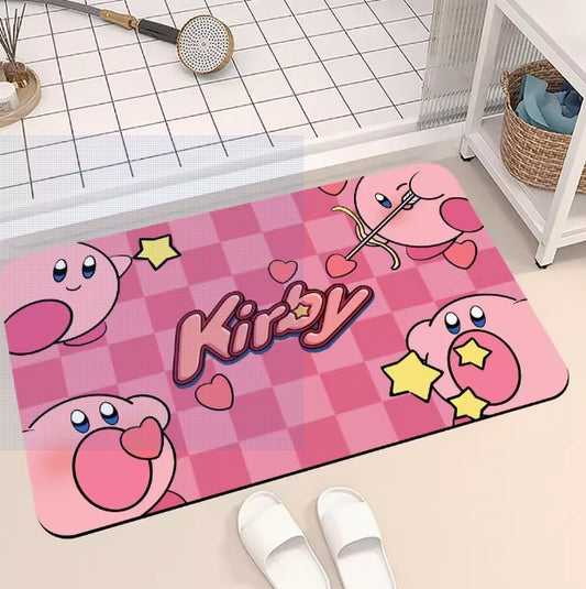 Kirby bathroom absorbent mat bathroom anti-slip mat carpet - random style