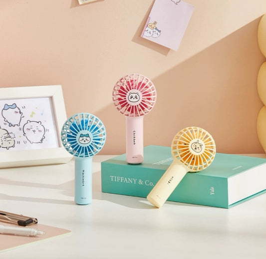 Chiikawa series 1200mAh handheld mini fan-(multiple options available)