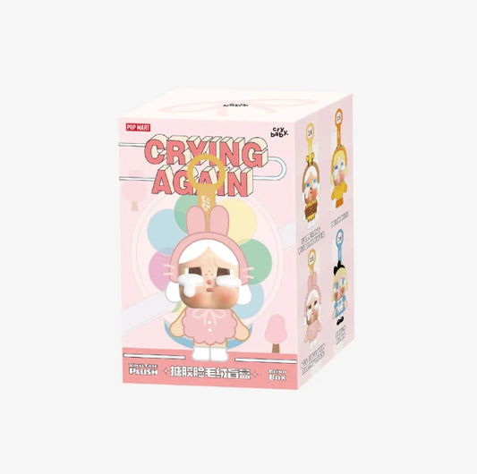 POP MART CRYBABY Crying Again Series Tears Factory Blind Box Open Box Pendant