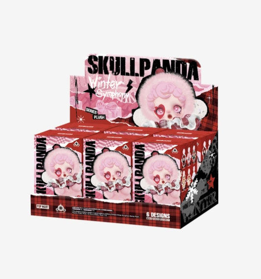 POP MART Skullpanda Winter Music Series Blind Box Pendant