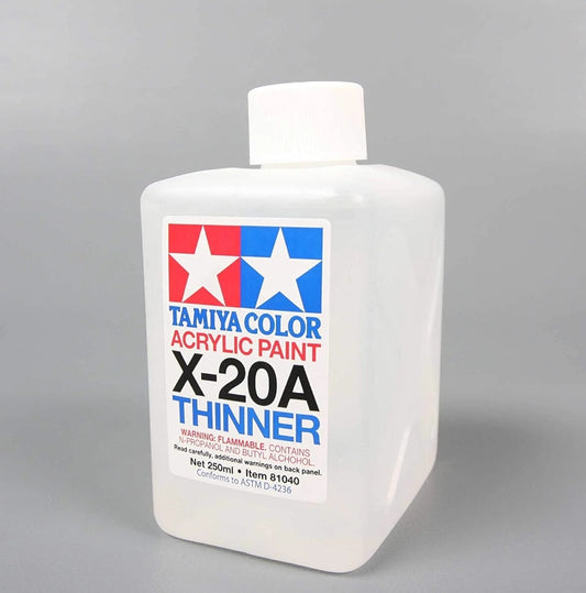 Tamiya X-20A Acrylic Paint Thinner 250ml 81040