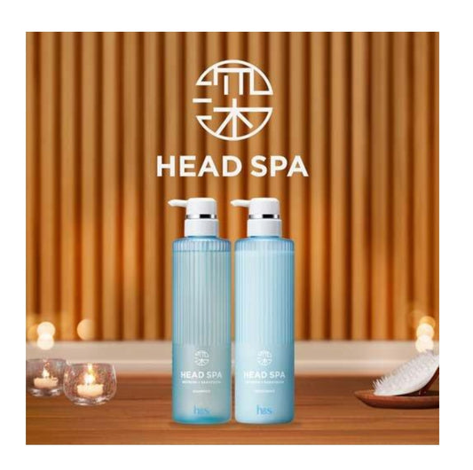 Japan h&s deep experience head spa refreshing cleansing set