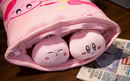 Cartoon Kirby Cute Sofa Cushion Backrest