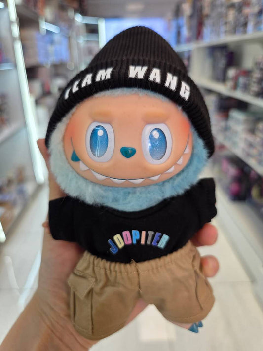 labubu team wang jiaer same style baby clothes three-piece set - (two optional)