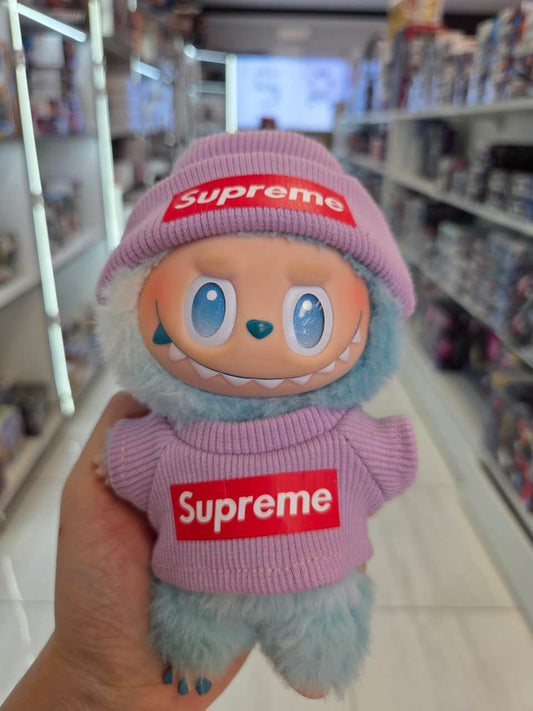 labubu supreme two-piece doll clothes-(multiple colors available)