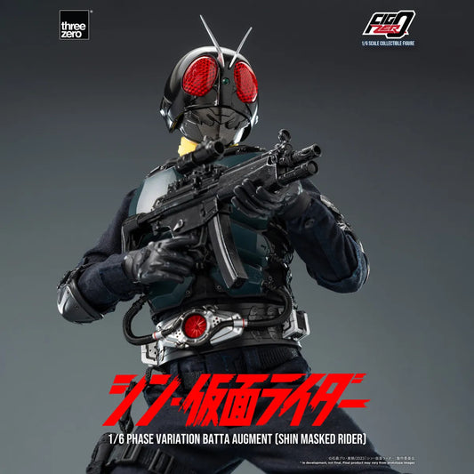 threezero FigZero 1/6 Phase Variation Batta Augment (SHIN MASKED RIDER)