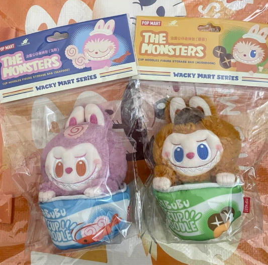 POP MART the monsters Monster convenience store series-instant noodle doll storage bag-(two models)