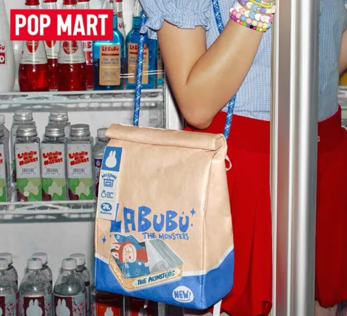 POP MART THE MONSTERS LABUBU Strange Convenience Store Series-Messenger Bag