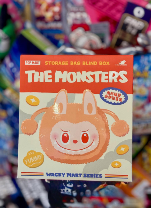 POP MART THE MONSTERS LABUBU Weird Convenience Store Series-Fish Roe Lucky Bag Storage Bag Blind Box