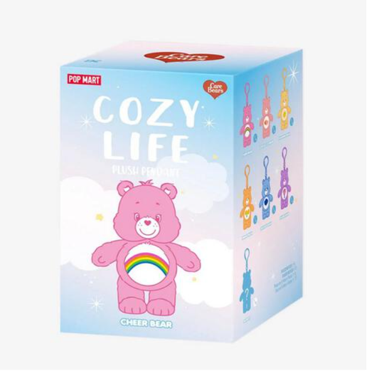 Pop Mart Care Bear Warm Life Series-Quicksand Plush Pendant Blind Box