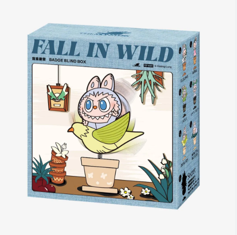 POP MART LABUBU Wilderness Series-Badge Blind Box