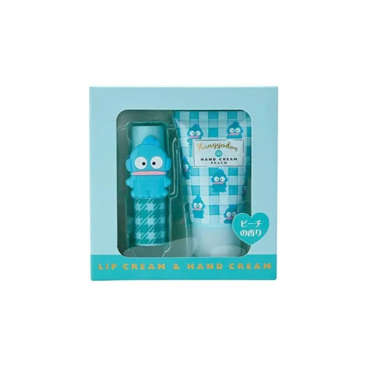 Sanrio Hangyodon Moisturizing Hand Cream & Lip Balm Set
