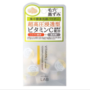 日本JPS-LABO UNLABEL lab维生素C酵素洁面粉