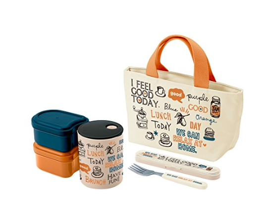 Japanese SKATER Insulated Lunch Box Set - (various options)