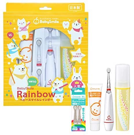 Japan BABY SMILE baby electric toothbrush set