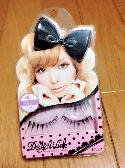 KOJI Dolly wink fairy fur false eyelashes