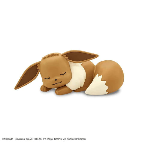 POKEMON PLASTIC MODEL COLLECTION QUICK!! NO.07 EEVEE (SLEEPING POSE)