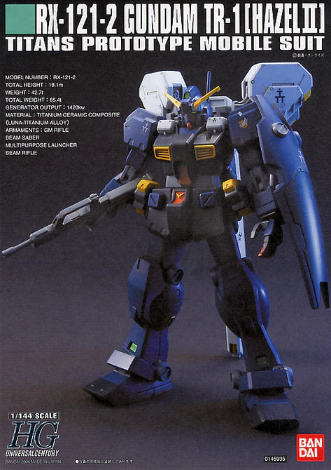 ロボット HG RX-121-2 GUNDAM TR-1 (HAZEL) HG Premium Bandai High Grade (HG) HGUC 1/144 RX-121-2A Gundam