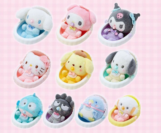 Japan Sanrio cradle doll (5 options)