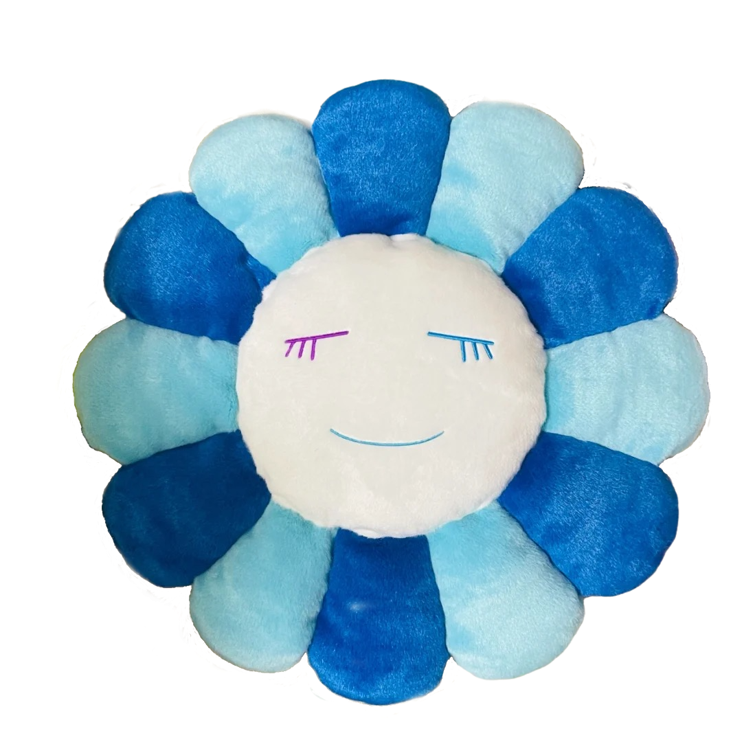 村上隆 30cm お花 blue brown Yahoo!オークション -「村上隆 フラワー」(美術品) の落札相場