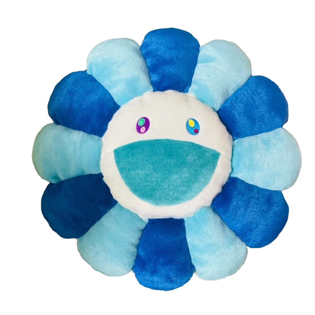村上隆 30cm お花 blue brown 村上隆 30cm お花 blue brown 村上隆 30cm お花 blue brown