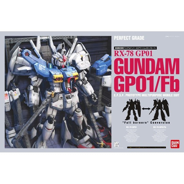 PG - Bandai - RX-78GP01 GUNDAM GP01/FB – Sapere Aude Inc