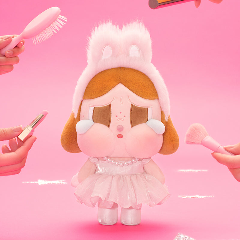 POP MART CRYBABY SHINY SHINY SERIES-Plush Doll (PINK)