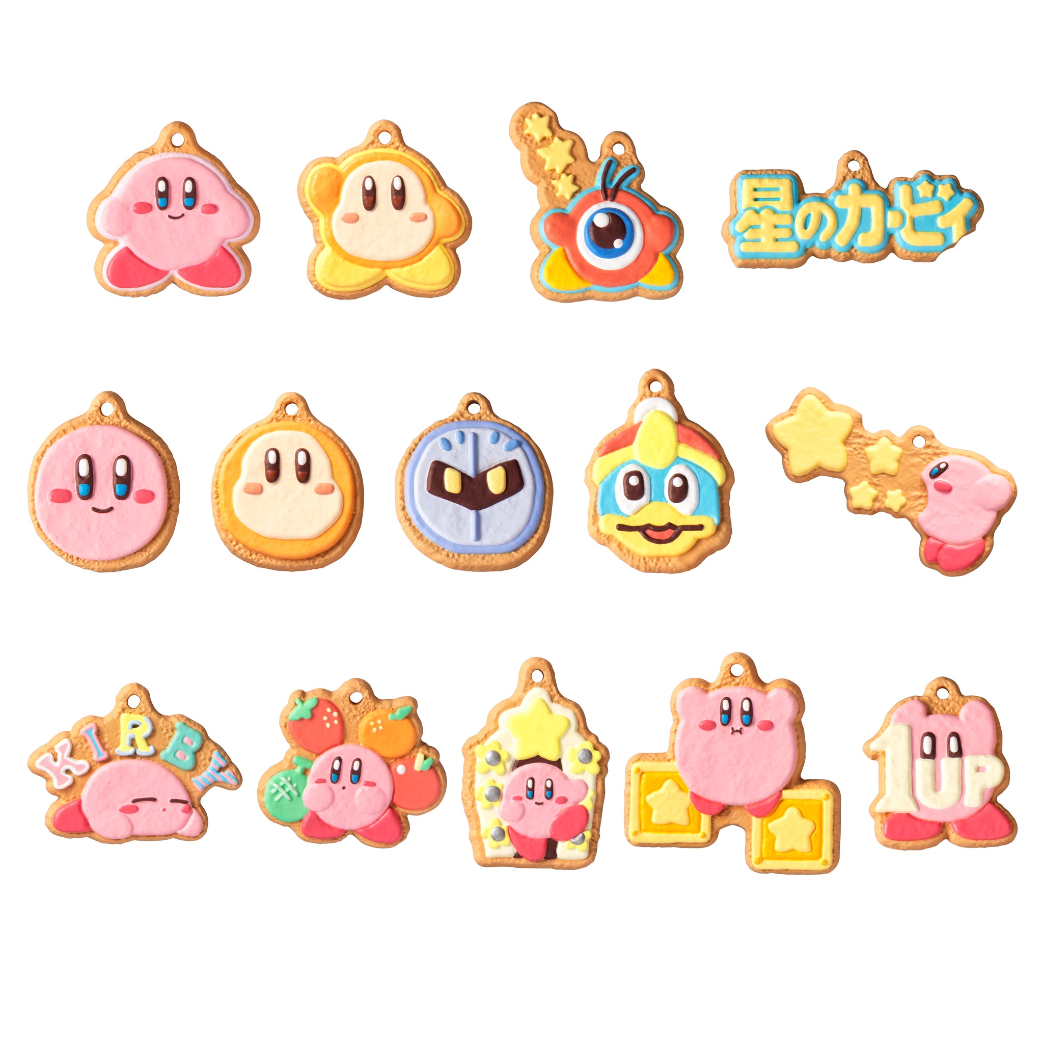Bandai Shokugan Cookie Charmcot Kirby Cookie Charm "Kirby" (Blind Box of 14)