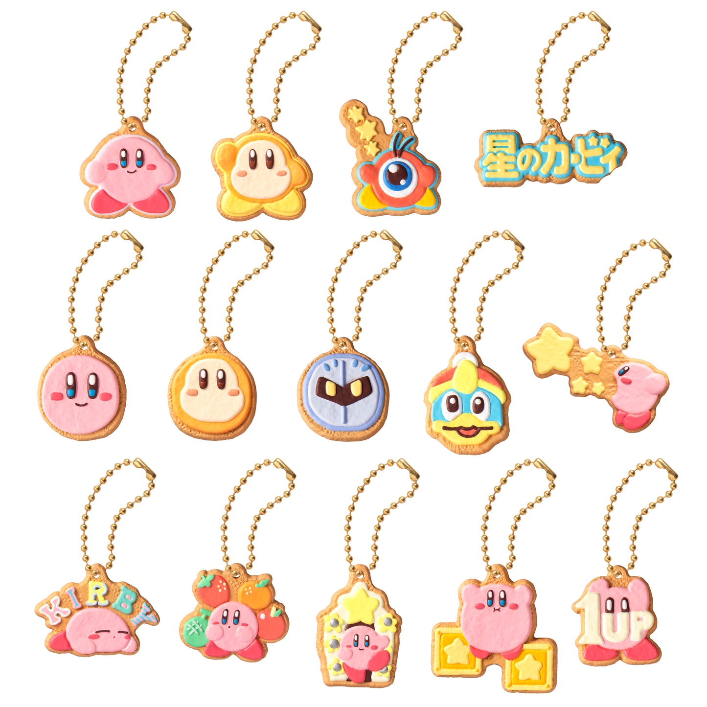 Bandai Shokugan Cookie Charmcot Kirby Cookie Charm "Kirby" (Blind Box of 14)
