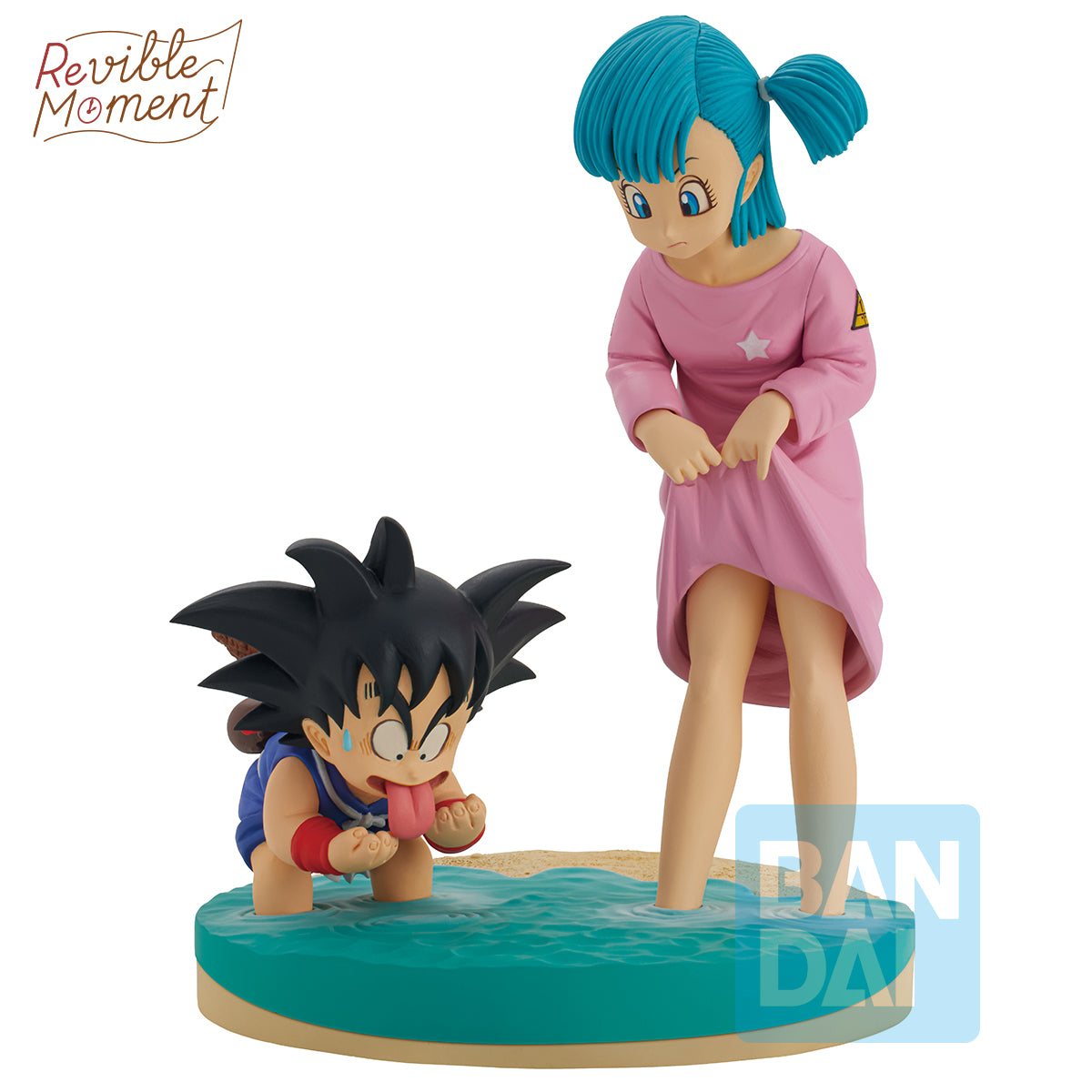 Bandai Ichibansho Figure Son Goku & Bulma (Dragon History) "Dragon Ball Z"