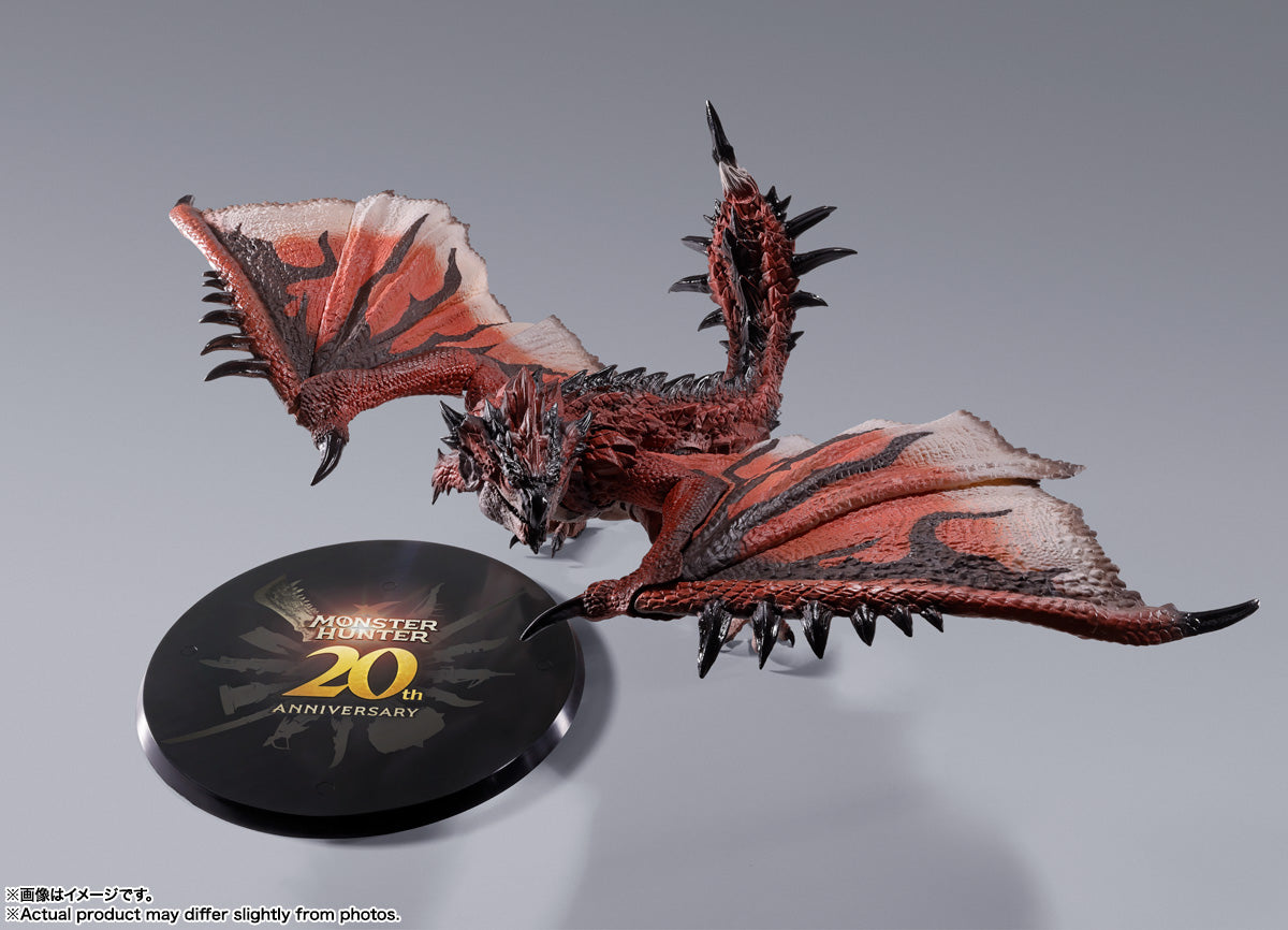 Bandai S.H.MonsterArts Rathalos -20th Anniversary Edition- "Monster Hunter Series"