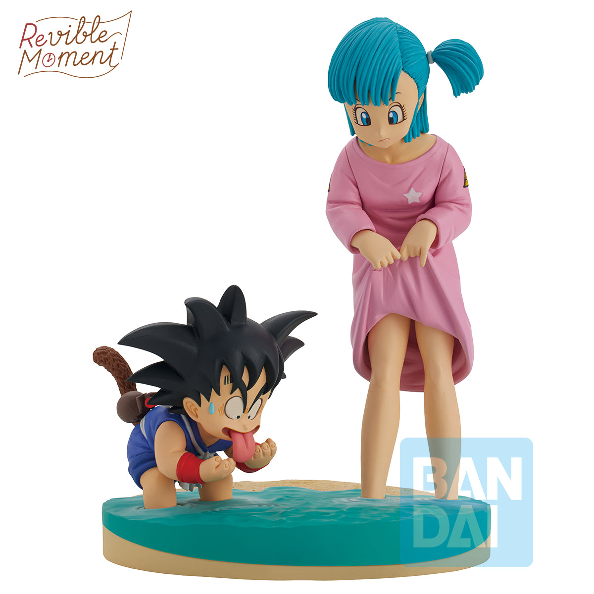 Bandai Ichibansho Figure Son Goku & Bulma (Dragon History) "Dragon Ball Z"