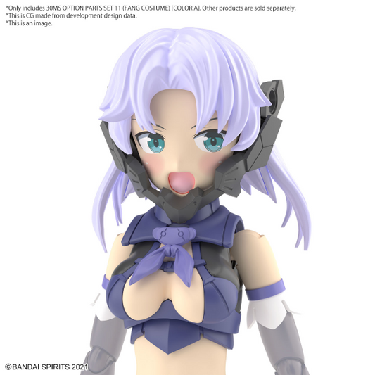 BANDAI 30MS OPTION PARTS SET 11 (FANG COSTUME) [COLOR A]
