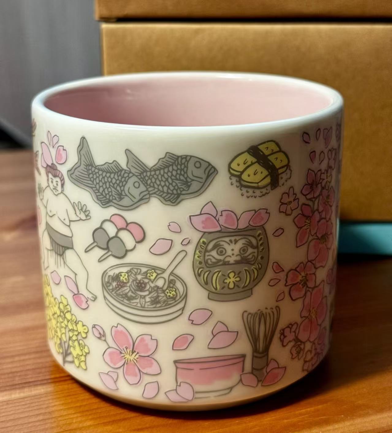 Starbucks Japan BTS Series Spring Japan Limited Cup 414ml