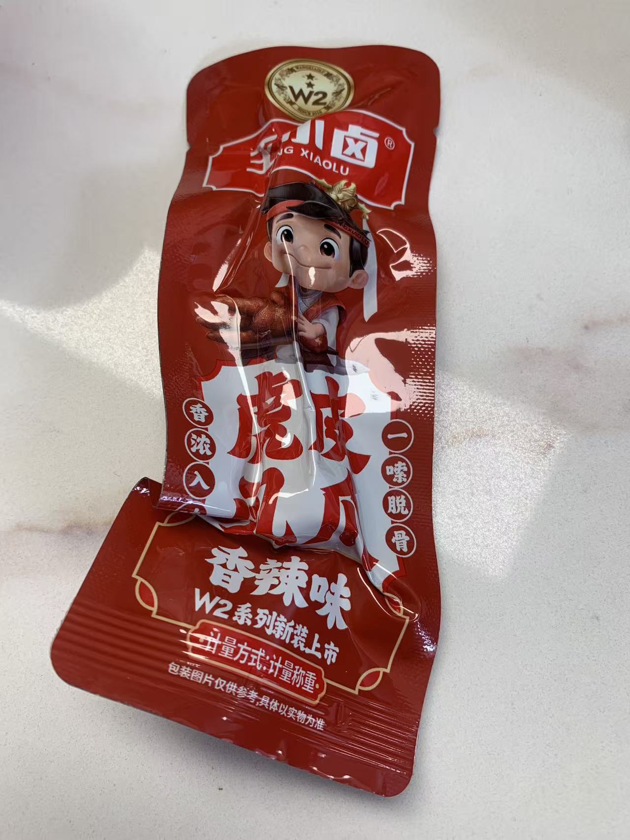 王小卤虎皮凤爪-10个独立包装（香辣味/卤香味）