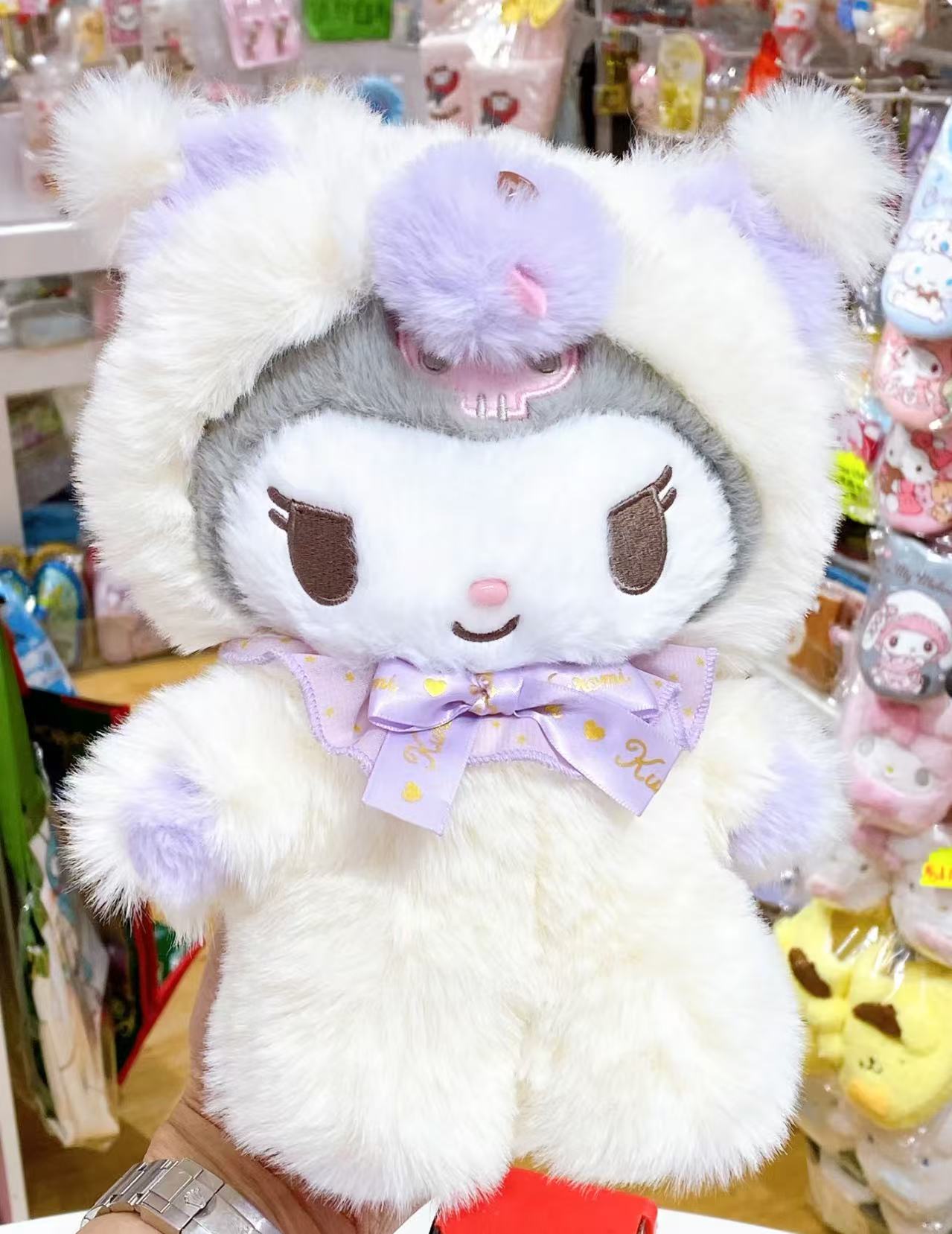 Sanrio White Bear Series Doll Kuromi