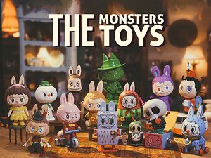 POP MART x HOW2WORK LABUBU 精灵玩具盲盒手办