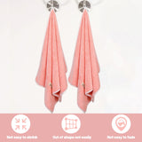 D0202 coral fleece bath towel (thick) random colors